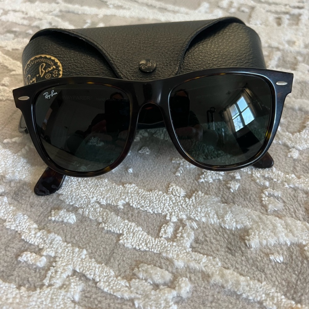 Ray-Ban 
Polished Tortoise Sunglasses